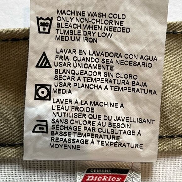 Men's Genuine Dickies Uniform Work Shorts Khaki Size 44 - Picture 7 of 8